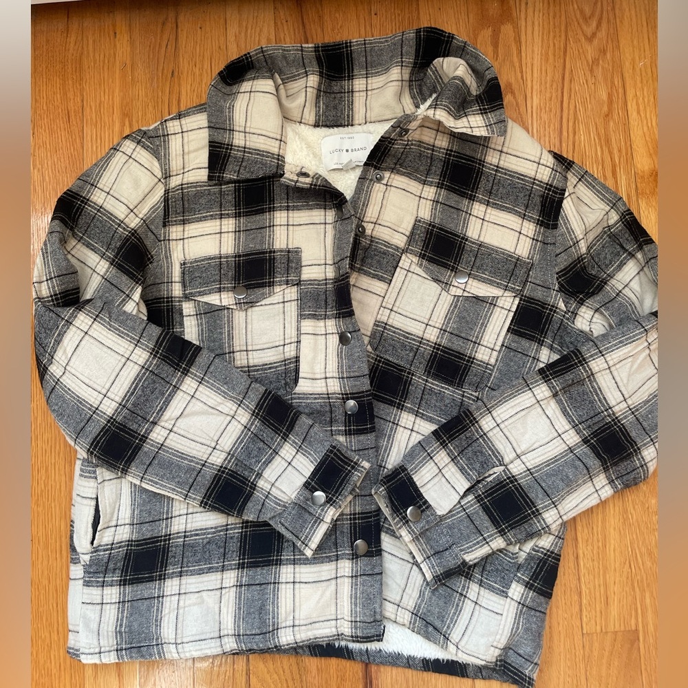 BRAND NEW Lucky Brand Flannel Jacket